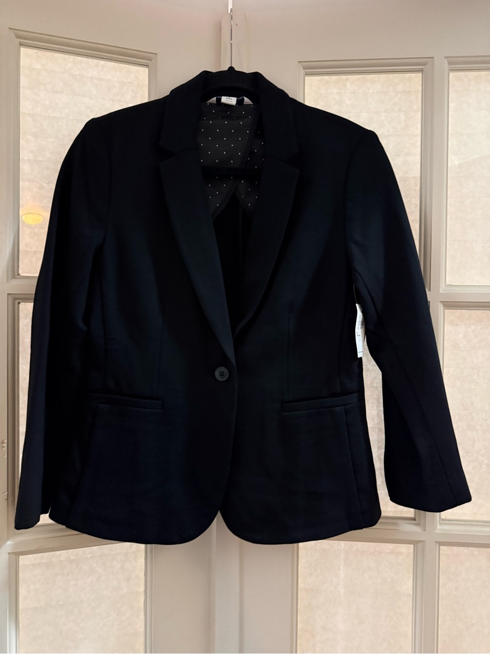 Old Navy Black Single-Button Blazer